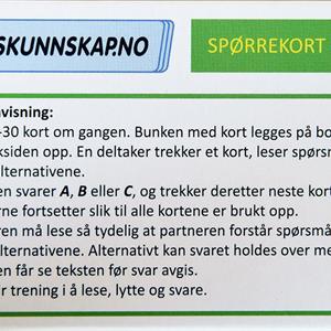 Spørrekort A1 - 10stk