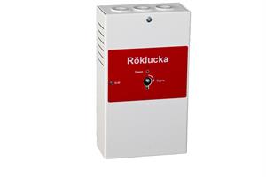 Rökluckestyrning 1 utg 24V 0,5A 0,8Ah