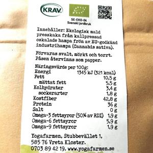 Hampaprotein pulver 100 gr