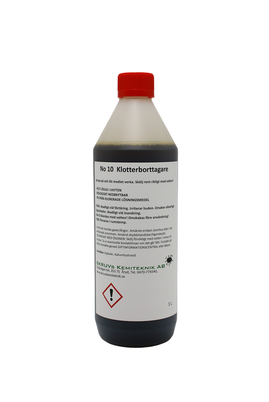 No 10 Klotterborttagare 1 liter