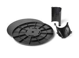 Refillable plastic reel 460/385