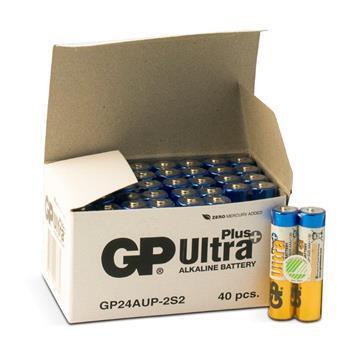 Batteri GP Ultra Plus LR03/AAA 40st/fp