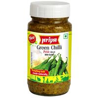 Priya Green Chilli Pickle 12X300g