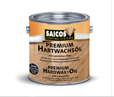 Saicos Premium Hardwax Oil Black Opaque Ultra Matt 125 ml