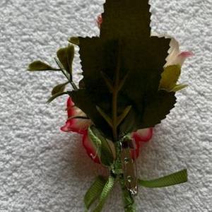 Brosch Rosa Blomma 