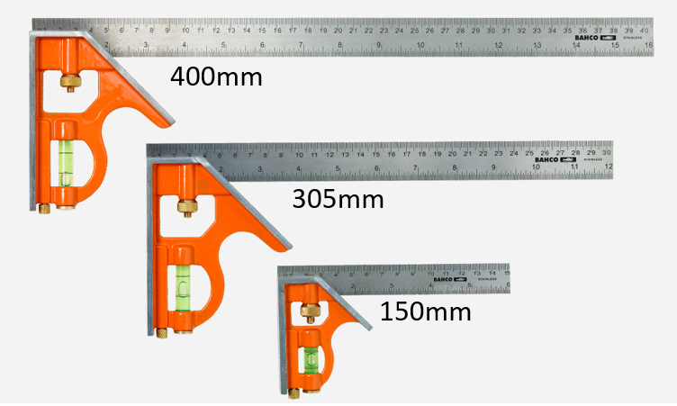 Skjutbar kombinationsvinkel 150mm