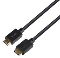 DELTACO ULTRA High Speed HDMI-kabel, 48Gbps, 1m, svart L/B