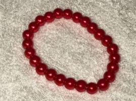 Armband Pärla Röd