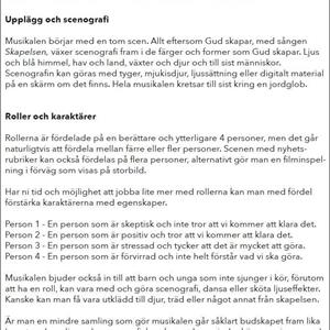 Som i en cirkel-Miljömusikal