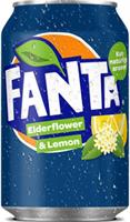 fanta elderflower & lemon 330ml x 24