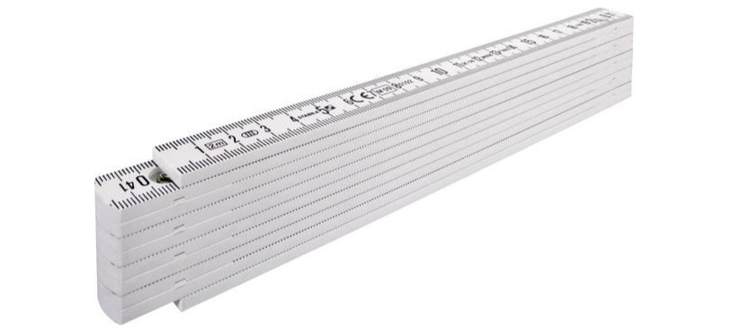 Meterstock Plast 2M med 90°