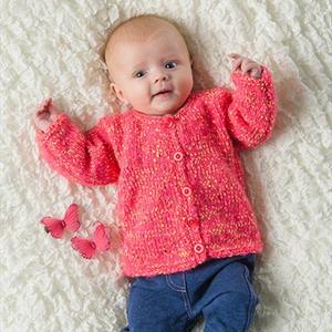 Babykofta och tröja i Josie