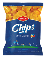 Bikaji Potato Chips Mast Masala  12 x 80 g