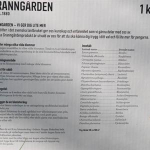 Blomsterblandning Äng - 150g. (1000g) Granngården