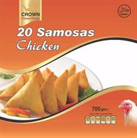 Crown Samosa Chicken 20X15 pkt