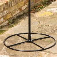 Support for garden pole