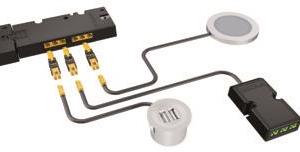 LED kabel Adapter,Loox-förbrukare  Loox5-nätdel, 24V