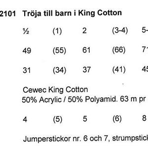 Barnkofta i King Cotton