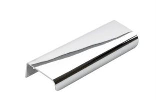 Profilhandtag Lip - c/c=80 mm - Krom