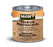 Saicos Premium Hardwax Oil Matt Colourless 750 ml