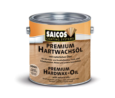 Saicos Premium Hardwax Oil Light Grey 125 ml