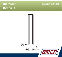 Klammer 90/30 Galv 5M