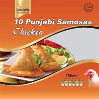 Crown Punjabi Samosa Chicken 10X10 pkt