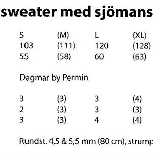 V-ringad sweater i Dagmar