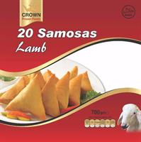 Crown Samosa Lamb 20X15 pkt
