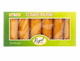 Regal Egg Free Cake Rusk 8X18stk