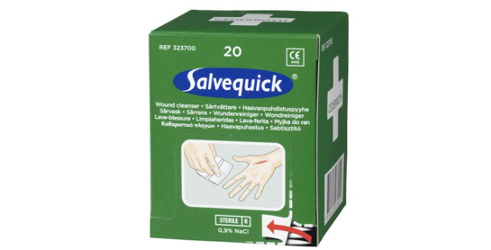 Salvequick Sårtvättare 20st/fp