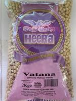 Heera Whole Peas Yellow(Vatana) 6x2kg