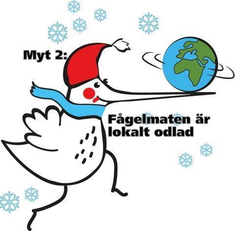 Myt 2: Fågelmaten är lokalt odlad