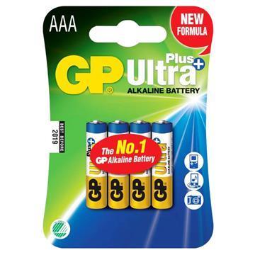 Batteri GP Ultra Plus LR03/AAA 4st/fp