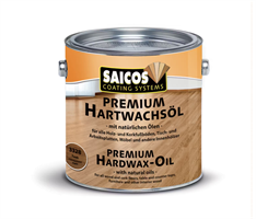 Saicos Premium Hardwax Oil Teak Transparent Matt 125 ml