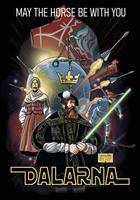 Dalahäst-print Dala Wars