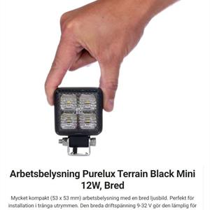 Arbetslampa LED mini