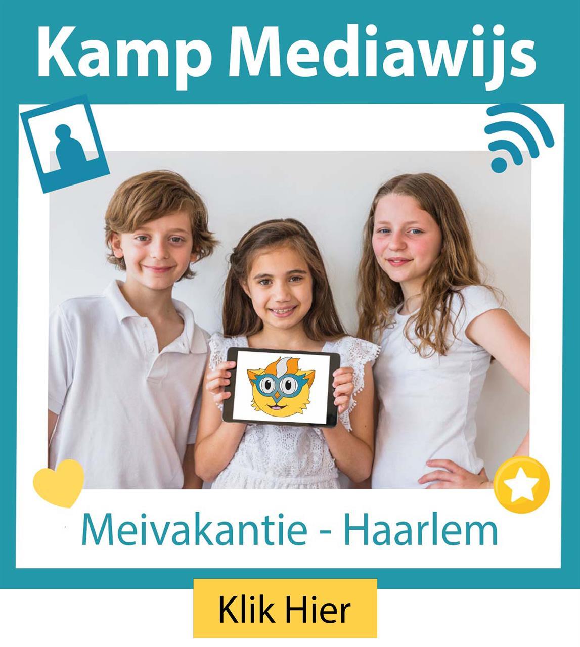 Mediakamp meivakantie Haarlem