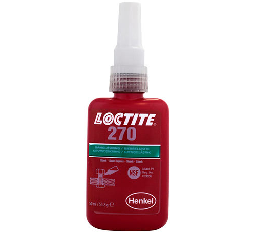 Loctite 270 50 ml, Gänglåsning Hög Styrka