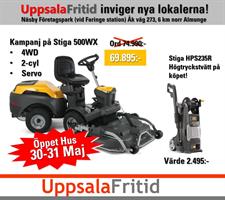 Stiga Park 500 WX  4WD inkl 95QF/100QF