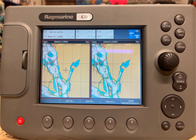 Raymarine C70 kartplotter