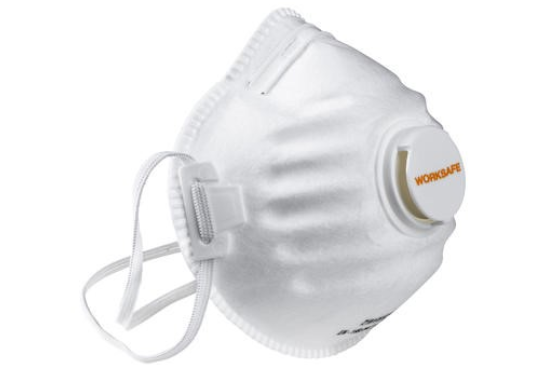 Munskydd med Ventil 5st Worksafe