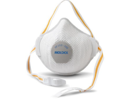 Munskydd FFP3 Moldex 3408 Ventil