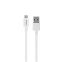 DELTACO USB-A to Lightning 2m white