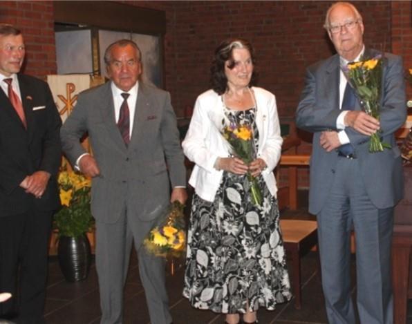 Karl-Otto Hagen-Olsen, Ragnar Ulfung, Edith Thallaug, Leif Ottersen