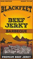 blackfeet beef jerky barbeque 40g x 30