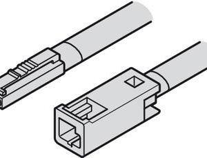 LED kabel Häfele Loox5, 2-pol Förlängningskabel 2m, 12V