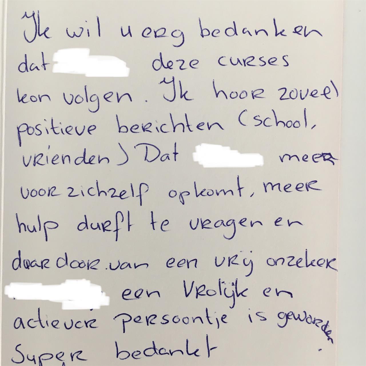 Sta Sterk Training Haarlem e.o  -  Sociale Weerbaarheidstraining kinderen - Tegen pesten