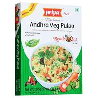 Priya RTE Andhra Vegetable Pulao  12x275 g