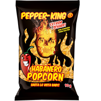 pepper-king habanero popcorn 90g x 10